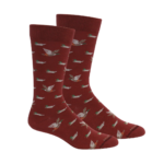 Brown Dog Socks | Belhaven - Tibet Red