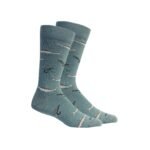 Brown Dog Socks | Trunk Bay - Bluestone