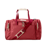 Jon Hart Medium Square Duffle | Red Coated Canvas