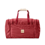 Jon Hart Medium Square Duffle | Red Coated Canvas - Image 2